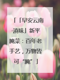 「早安云南·滇味」新平腌菜：百年老手艺，万物皆可“腌”