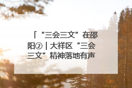 “三会三文”在邵阳②｜大祥区“三会三文”精神落地有声 以实干实绩助力区域高质量发展