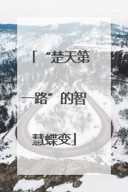 “楚天第一路”的智慧蝶变