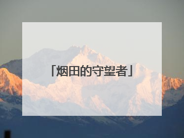 烟田的守望者