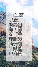 生态共建，破局出海！静安“全球服务商计划”赋能电商闯世界