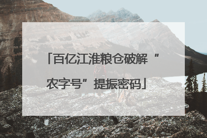 百亿江淮粮仓破解“农字号”提振密码