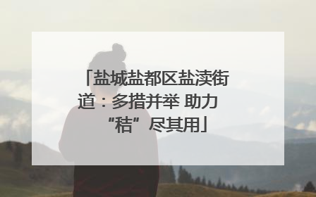 盐城盐都区盐渎街道：多措并举 助力“秸”尽其用