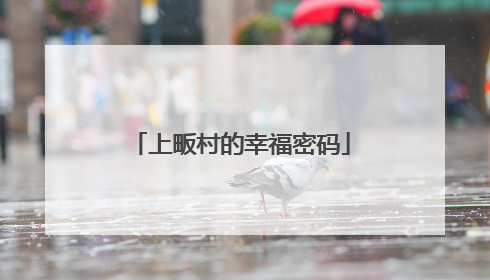 上畈村的幸福密码