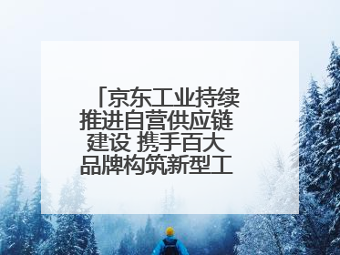 京东工业持续推进自营供应链建设 携手百大品牌构筑新型工业化基础设施