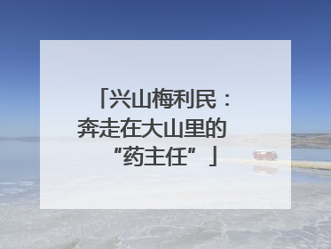 兴山梅利民：奔走在大山里的“药主任”
