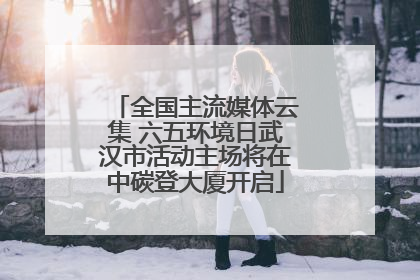 全国主流媒体云集 六五环境日武汉市活动主场将在中碳登大厦开启