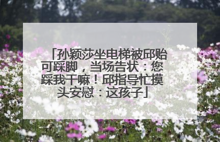 孙颖莎坐电梯被邱贻可踩脚，当场告状：您踩我干嘛！邱指导忙摸头安慰：这孩子