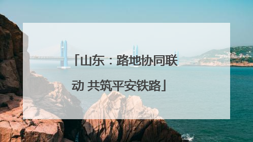 山东：路地协同联动 共筑平安铁路