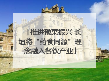 推进豫菜振兴 长垣将“药食同源”理念融入餐饮产业