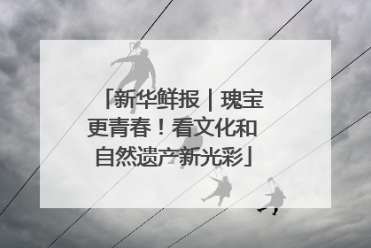 新华鲜报｜瑰宝更青春！看文化和自然遗产新光彩