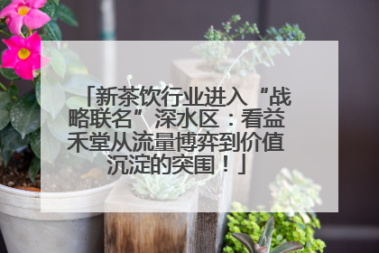 新茶饮行业进入“战略联名”深水区：看益禾堂从流量博弈到价值沉淀的突围！