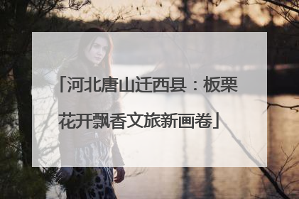 河北唐山迁西县：板栗花开飘香文旅新画卷