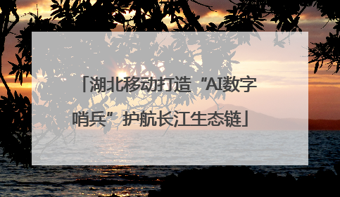 湖北移动打造“AI数字哨兵”护航长江生态链