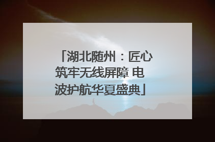 湖北随州：匠心筑牢无线屏障 电波护航华夏盛典