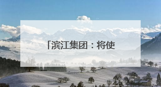 滨江集团：将使用不超过100亿元暂时闲置自有资金委托理财