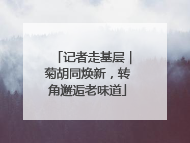 记者走基层｜菊胡同焕新，转角邂逅老味道