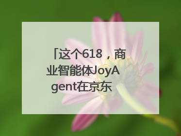 这个618，商业智能体JoyAgent在京东 “悄悄” 上线