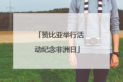 赞比亚举行活动纪念非洲日