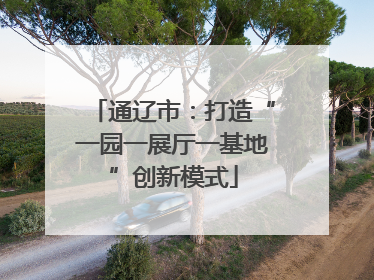 通辽市：打造“一园一展厅一基地”创新模式