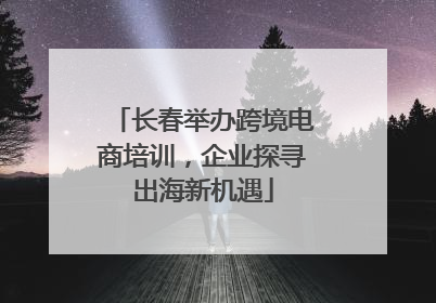 长春举办跨境电商培训，企业探寻出海新机遇