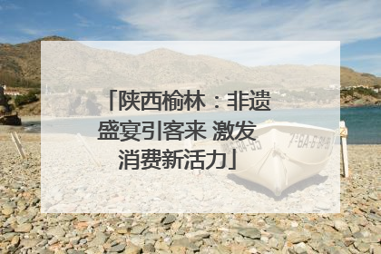 陕西榆林：非遗盛宴引客来 激发消费新活力