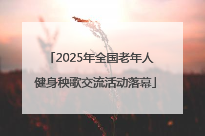 2025年全国老年人健身秧歌交流活动落幕