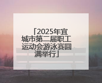 2025年宜城市第二届职工运动会游泳赛圆满举行