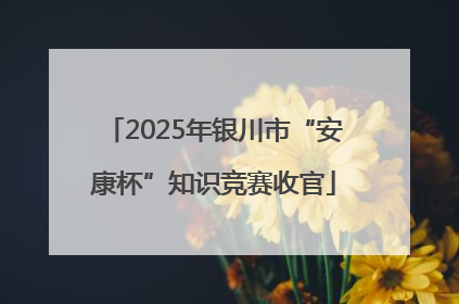 2025年银川市“安康杯”知识竞赛收官