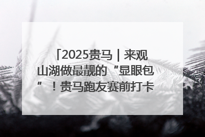 2025贵马｜来观山湖做最靓的“显眼包”！贵马跑友赛前打卡点燃奔跑热情